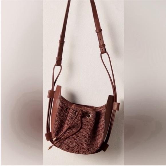 Nwot Free People Cabana Crossbody Bag - Picture 2 of 5